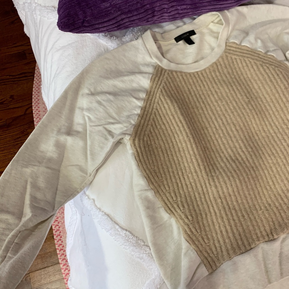 Jcrew knit sweater
